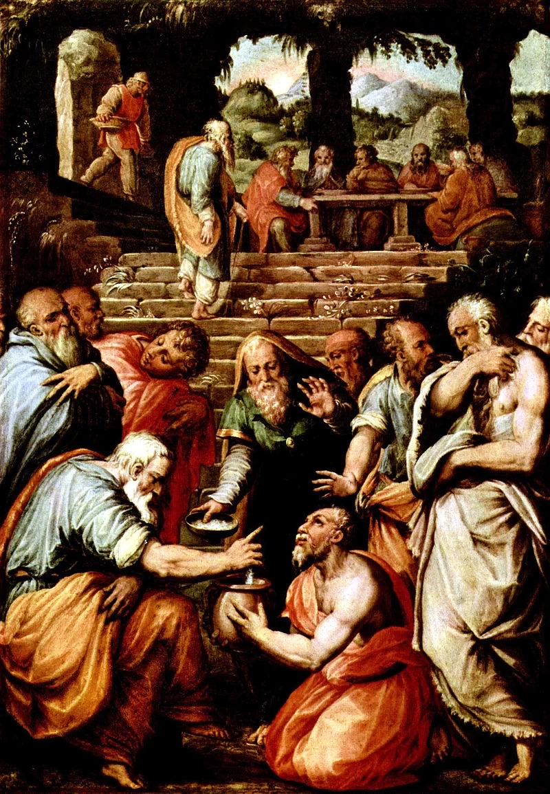 Sant'Eliseo profeta - Uffizi